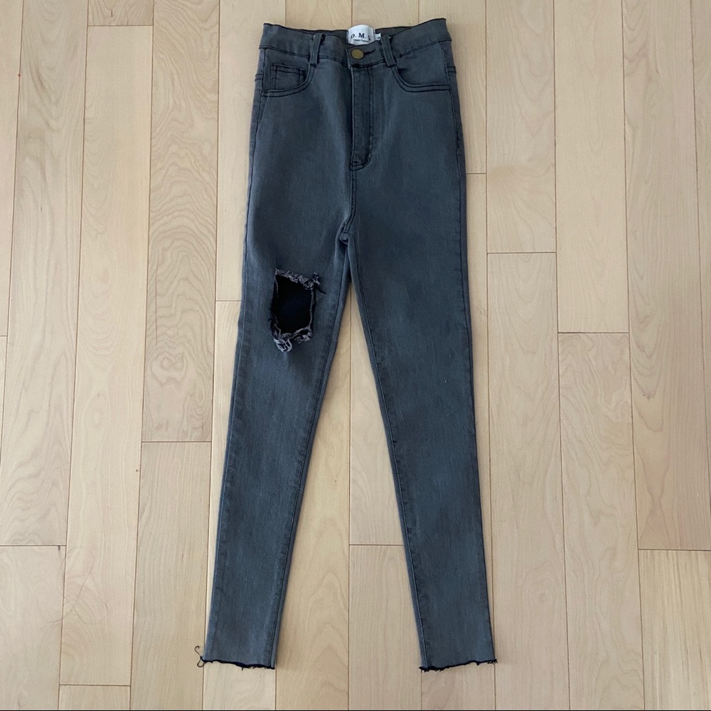 Gray Jeggings